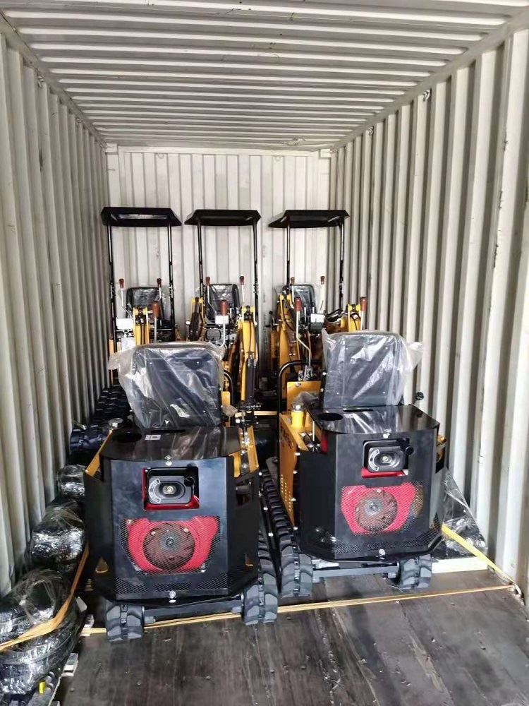 Excavator shipping